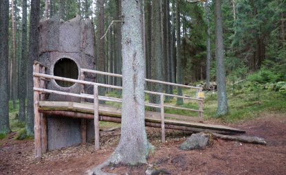 Eulenpfad in Stožec (Tusset)
