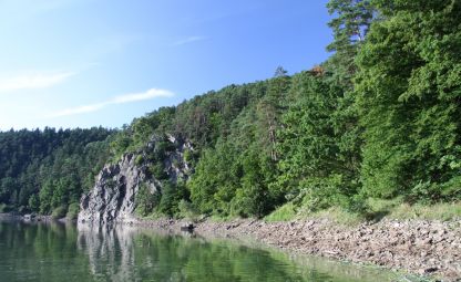 Naturreservat Výří skály (Uhufelsen)