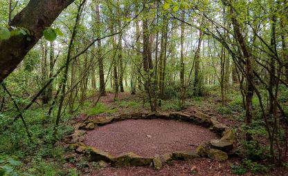 Celtic oppidum in Třísov
