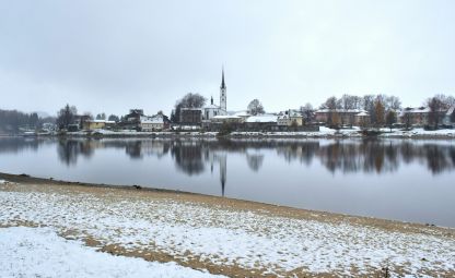 Frymburk (Friedberg) - Marktflecken am Ufer des Lipno-Stausees