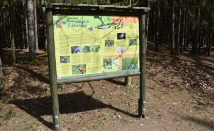 Lehrpfad Waldpark Litavka