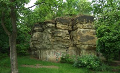Hill Hostibejk with observation gazebo Kralupy nad Vltavou