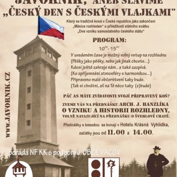 Tradice: Český den s českými vlajkami