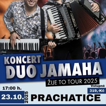Koncert: DUO JAMAHA - ŽIJE TO TOUR 2025!