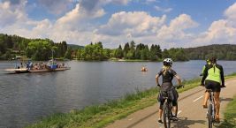 Enjoy easy biking trip with your family at the shore of…
