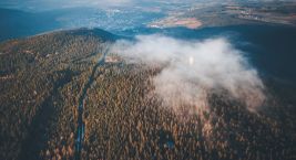 Am Hang des Berges Libín, dem höchsten Berg des…