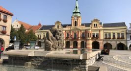 The characterictic building of municipal house in Mělník…