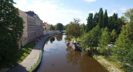 Sie können sich České Budějovice auch von der…