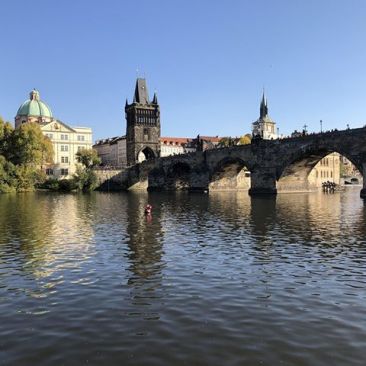 Beautiful view on Charles Bridge! 🙂 .
.
.
.
.
.
.
#vltavariver #vltavariverig #praha #section5ig #vltavariver …
