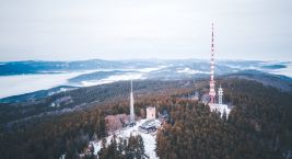 Auf dem Berg Kleť wurde eine Glocke installiert